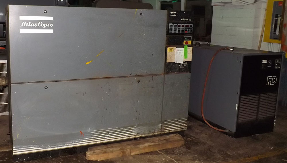 60 HP ATLAS COPCO ... ROTARY SCREW COMPRESSOR